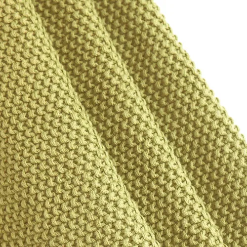 Vista 7 de PiccoCasa Manta de punto 100 % algodón, mantas decorativas ligeras y sólidas, manta de punto suave para sofá, verde mar oscuro, 50 x 60 pulgadas