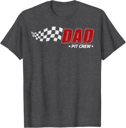 Vista 38 de Dad Pit Crew Race Car Birthday Family Matching Pit Crew Camiseta Pit Crew