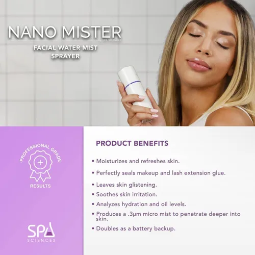 Vista 3 de Spa Sciences - Nano Mister - Mister facial hidratante con banco