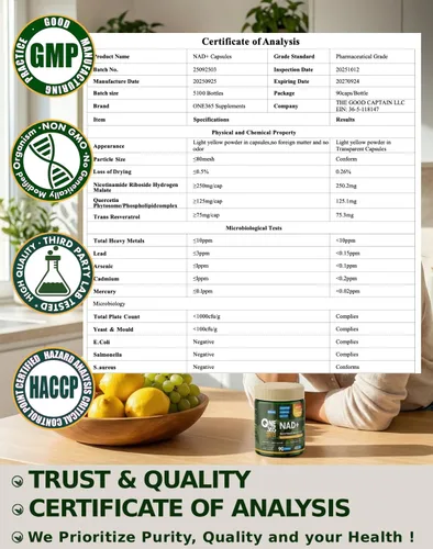 Vista 6 de NAD + Suplemento Liposomal Nicotinamida Ribosida Resveratrol Quercetina Antienvejecimiento Antioxidante NAD Plus Suplementos Booster para Mujeres