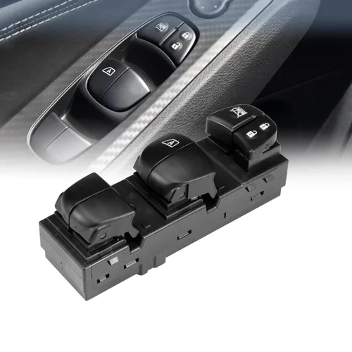 Vista 6 de Interruptor maestro de elevalunas eléctrico izquierdo para el lado del conductor para Altima Frontier Leaf Rogue Sentra 2013 2014 2015 2016 2017