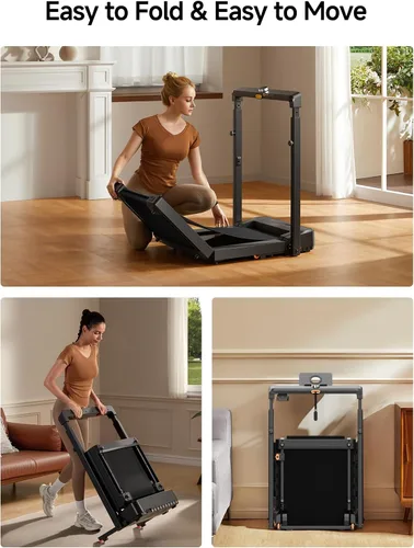 Vista 4 de WalkingPad Cinta de correr plegable, plegado vertical inteligente