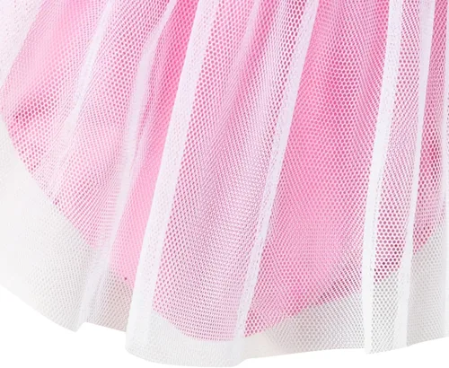 Vista 4 de bakjuno Disfraz de princesa para bebé y niña con diadema