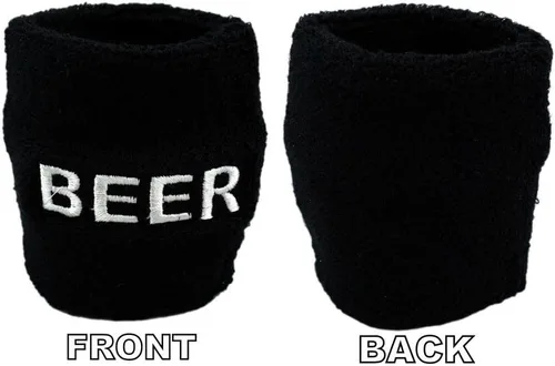 Vista 7 de Funny Guy Mugs Conjunto de bandas para el sudor unisex (3 unidades: 1 diadema y 2 muñequeras)