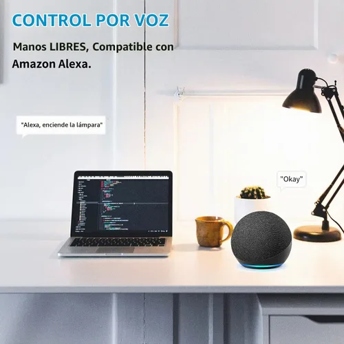 Vista 3 de THIRDREALITY Enchufe inteligente, paquete de 4, toma inteligente de 15 A con función de temporizador, repetidor Zigbee, certificado ETL, requiere