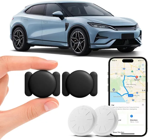 Vista 10 de GPS Tracker for Vehicles, 1PCS Real Time Tracker Device for Vehicles, Work with Find My (iOS Only), MINI Magnetic Car Tracker Device Hidden, No