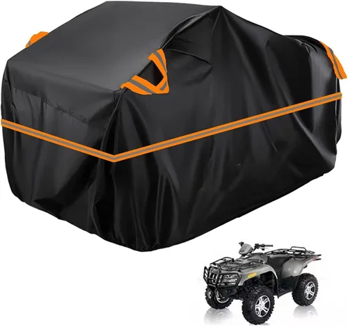 Vista 287 de Cubierta para ATV impermeable compatible con Arctic Cat H1 EFI TRV Cruiser 4x4 2011, cubierta de 210D para vehículos de 4 ruedas, cubierta para quad