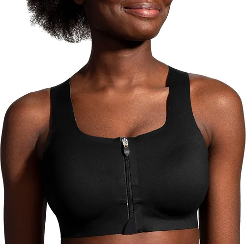 Vista 2 de Brooks Dare Zip - Brasier para correr de alto impacto, entrenamientos y deportes con el máximo apoyo