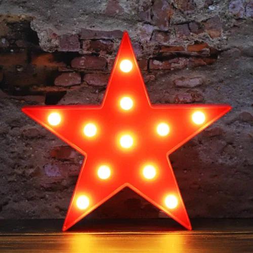 Vista 7 de Luz nocturna LED de marquesina, con forma de estrella, funciona con pilas, lámpara de mesa para niños, bebé, niño, regalo de niña, cuarto de bebé