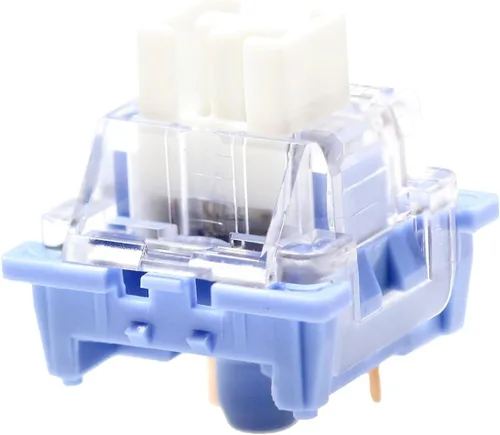 Vista 21 de KPREPUBLIC OTM Outemu - Interruptor para teclado mecánico, silencioso, lineal, táctil, océano, rojo, limón, morado, rosa, jade, lima, melocotón