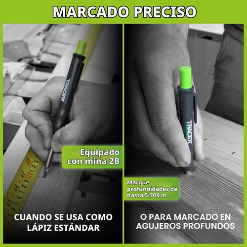 Vista 20 de Tracer Proscribe - Herramienta de escritura de carpintería con lápiz