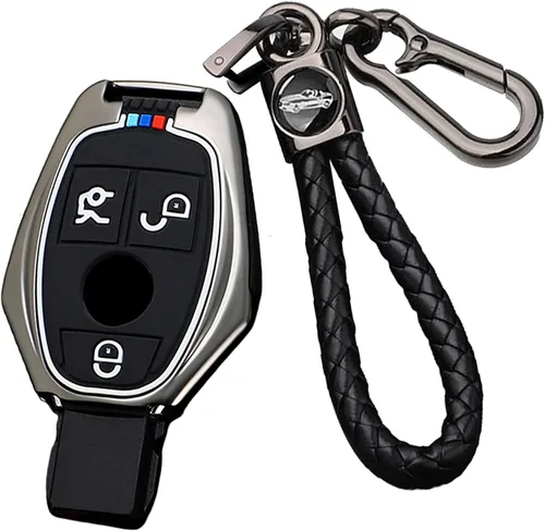 Vista 10 de ontto Funda para llavero para Mercedes-Benz Clase B C E S G M V Clase CLA
