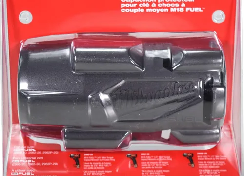 Vista 3 de Milwaukee 49-16-2960 M18 Fuel Llave de impacto de torsión media con bota protectora de goma