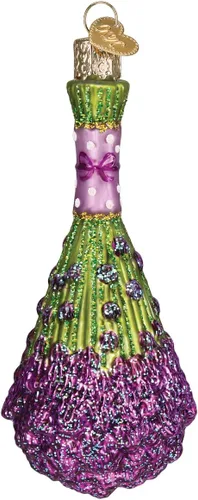 Vista 10 de Old World Christmas - Adorno de semillas de jardín con diseño de paleta, de vidrio soplado para árbol de Navidad, decoración festiva hecha a mano