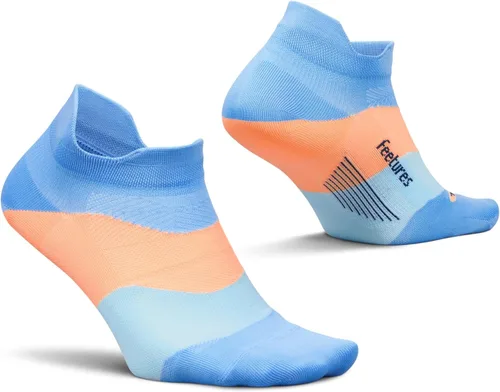 Vista 8 de Feetures Elite - Calcetines tobilleros ultraligeros que no se muestran - Calcetines deportivos con compresión dirigida Azul Ártico (1 par)