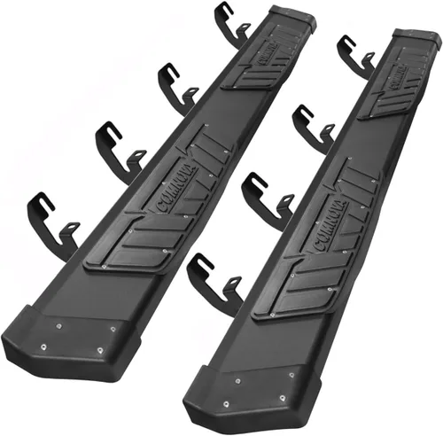 Vista 11 de COMNOVA AUTOPART Estribos de aluminio compatibles con Honda Ridgeline 2006-2014. Estribos laterales Ridgeline de 6.5 pulgadas, barras Nerf escalones