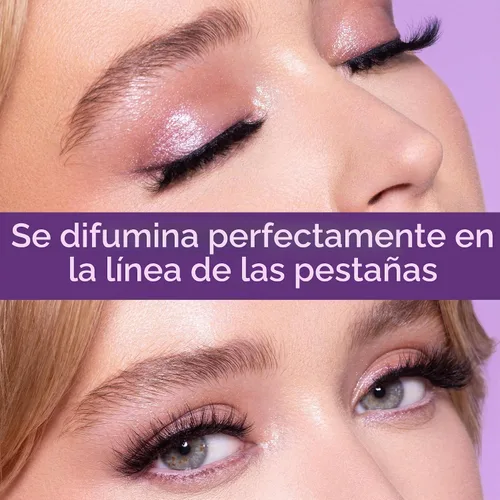 Vista 7 de Lilly Lashes - Pestañas postizas con banda transparente, pestañas con banda invisible, aspecto natural, estilo de pestañas onduladas, pestañas