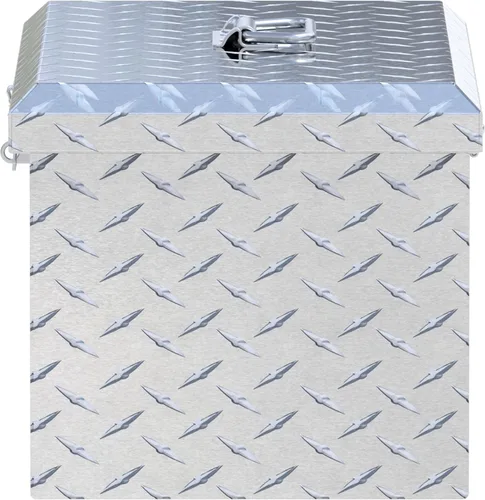 Vista 7 de UWS EC20111 Caja de herramientas de aluminio de pared pesada de 20 pulgadas