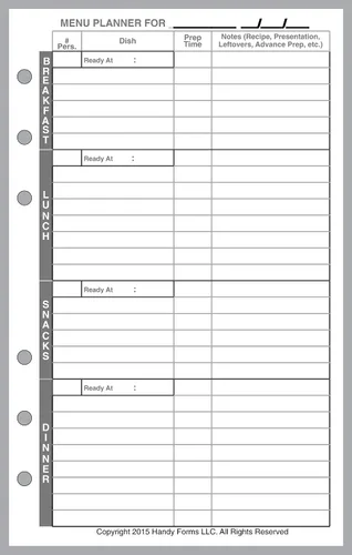 Vista 5 de Reposición de papel con cuadrícula de puntos de tamaño compacto (0,10"), dimensionado y perforado para cuadernos Franklin Covey Compact y otros