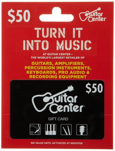 Vista 4 de Guitar Center Tarjeta de regalo $25