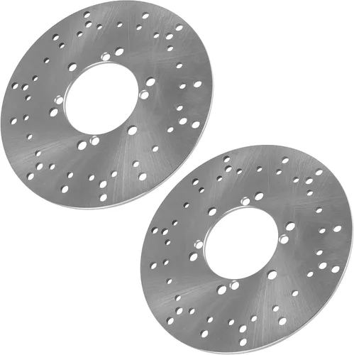 Vista 4 de Caltric Rotor de disco de freno delantero compatible con Polaris Diesel 455 4x4 UTV SxS 2000 2001
