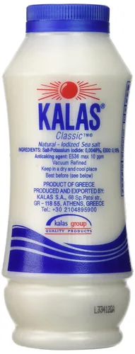 Vista 4 de Kalas Sal marina yodada clásica griega (400 gramos)