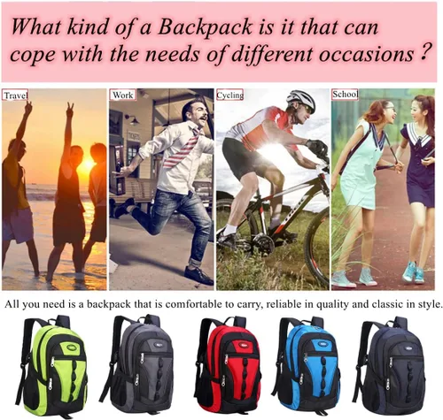 Vista 6 de Mochila escolar deportiva para niños con bloqueo de color, mochila escolar intermedia, mochila para estudiantes de primaria para niñas y niños