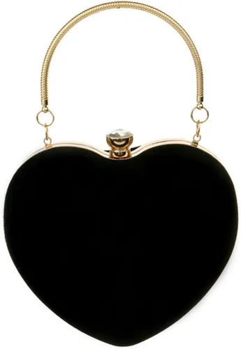 Vista 2 de Sun Kea Bolso de mano con forma de corazón para mujer, bolso de mano elegante, bolso de hombro