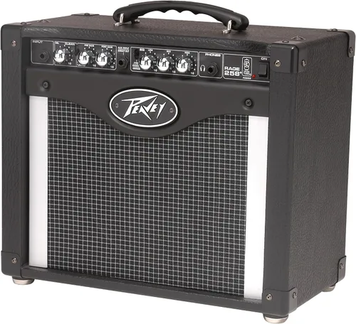Vista 4 de Peavey Amplificador de guitarra combinado Rage® 258. Tecnología TransTube®, preamplificador y amplificador de potencia, 2 años de garantía