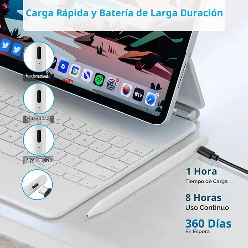 Vista 3 de Lápiz óptico para bolígrafo Dell Latitude 2 en 1, color negro Blanco
