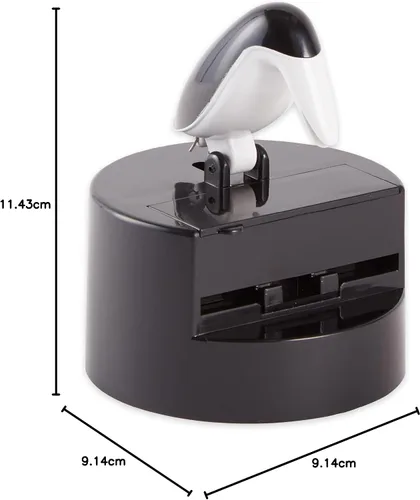 Vista 10 de RSVP International Willie Woodpicker - Soporte para palillos de dientes, pájaro carpintero, 100 unidades, plástico, blanco y negro