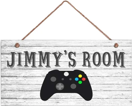 Vista 3 de XIUXZMM Letrero de hipopótamo, letrero personalizado de bosque, nombre del niño, letrero de puerta para niños, decoración de guardería de bebé