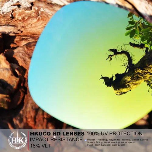Vista 2 de HKUCO - Lentes de repuesto para Oakley Holbrook XL OO9417