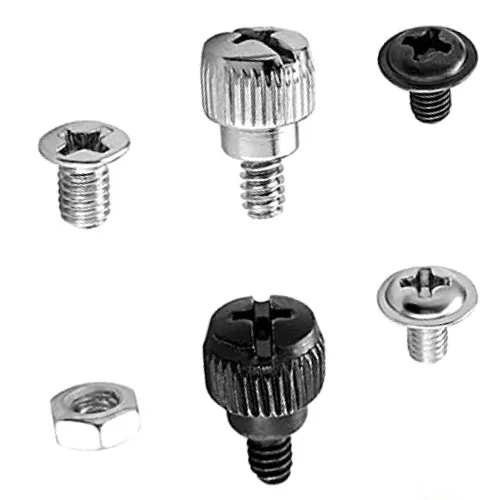 Vista 7 de Bolt Dropper Kit surtido de tornillos de computadora de 502 piezas, tornillos separadores para disco duro HDD, ventilador, chasis, carcasa ATX
