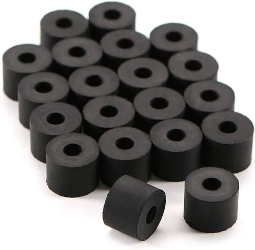 Vista 13 de Arandelas de goma EPDM negras – varios tamaños para postes de montaje de accesorios y retención de funda Kydex