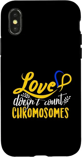 Vista 5 de Down Syndrome T21 - Mother Parents Father Trisomy 21 Case for iPhone 17