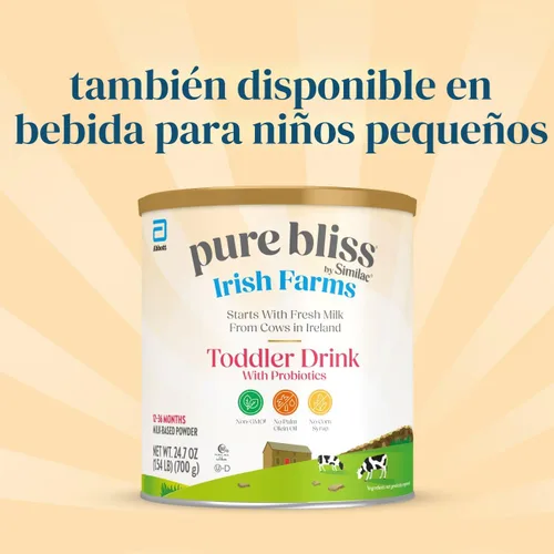 Vista 12 de Pure Bliss Irish Farms, fórmula para bebés fácil de digerir, fórmula infantil, 0-12 meses, lata de 24.7 onzas