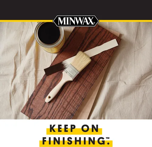 Vista 6 de Minwax - Capa de uretano Helmsman para exteriores y interiores a base de agua, cuarto de galón, brillante