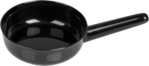 Vista 2 de Restaurantware Tazas de postre desechables de 1 onza, 100 mini platos de salsa, diseño de sartén para servir condimentos, aperitivos o muestras