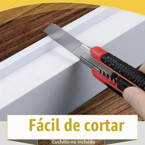 Vista 3 de Paquete de 2 bloques de espuma para unidades de aire acondicionado en forma de U, bloque de espuma lateral de cortina de CA para ventana con cinta