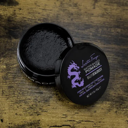 Vista 11 de Billy Jealousy Lunatic Fringe Pomada a base de agua para hombres, fijación fuerte, alto brillo, soluble en agua y producto para cabello vegano