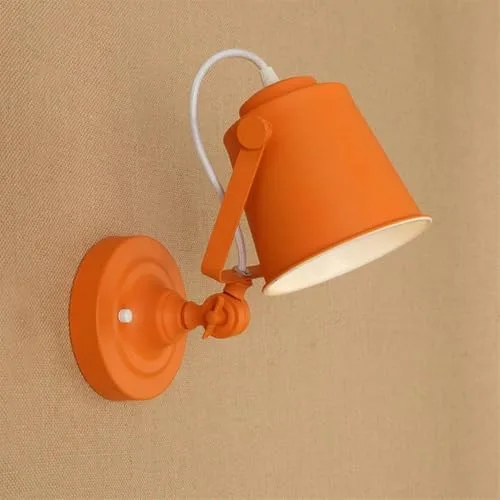 Vista 14 de Luces de pared LED industriales retro, aplique de bombilla E27 para dormitorio y sala de estar, accesorio decorativo hacia arriba, iluminación