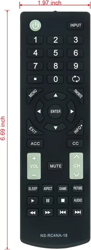 Vista 9 de NS-RC4NA-18 Reemplazo de control remoto para Insignia LED TV NS-40D420MX18 NS-49D420NA18 NS-55D420MX18 NS-40D420NA18 NS-55D420NA18 NS-39D310NA17