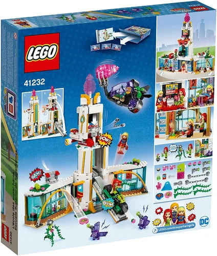 Vista 6 de LEGO DC Super Hero - Súper heroínas de preparatoria 41232 juguete de superhéroe