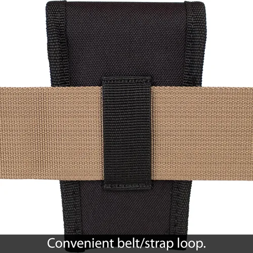 Vista 5 de Protec Boquilla Tuba Bolsa acolchada de nailon con cierre seguro de gancho y bucle, modelo A205