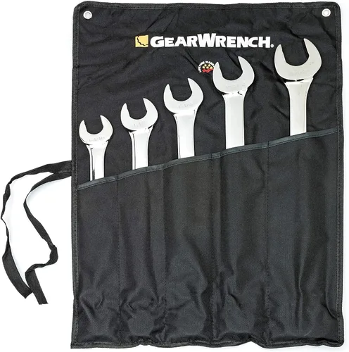 Vista 13 de GEARWRENCH 81916 Juego de llaves combinadas de 22 piezas de 12 puntos, patrón largo, métrico