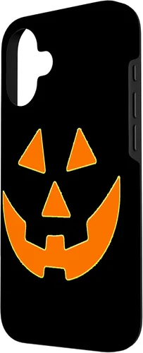 Vista 2 de iPhone 16 Jack O Lantern Face Pumpkin Jackolantern Hallowen Costume Case