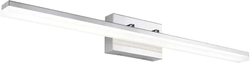Vista 10 de mirrea Luz LED moderna de tocador de 24 pulgadas para iluminación de baño regulable 24w blanco cálido