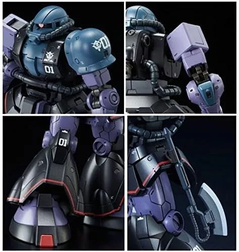 Vista 3 de Bandai HG 1/144 MS-06RD-4 Prototipo de alta movilidad Zaku