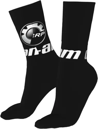 Vista 9 de CERXSOI Can-Am - Calcetines deportivos súper suaves de tubo medio, estilo casual, resistentes al olor, antideslizantes, unisex, calcetines